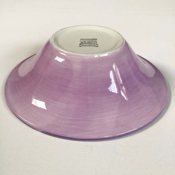 Purple Ceramic Bowl - Picture 9 of 14
